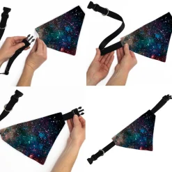 Pet Bandana - Galaxy Collage