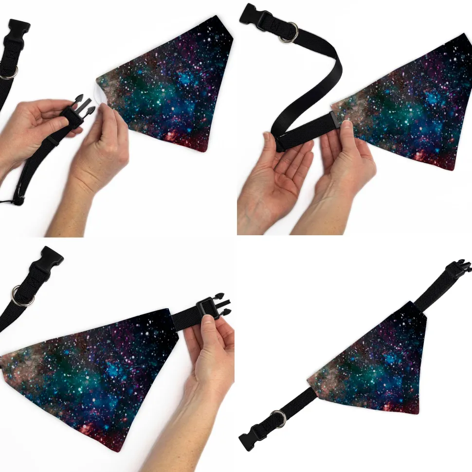 Pet Bandana - Galaxy Collage