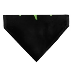 Pet Bandana - Jack-o'-Lanterns/Haunted House Black/Yellow