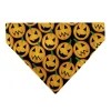 Pet Bandana - Jack-o'-Lantern Collage Black