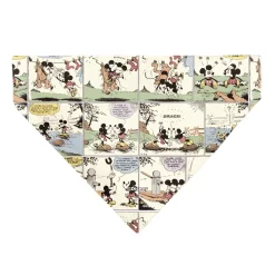 Pet Bandana - Mickey and Minnie Mouse Vintage Comic Strip Scenes