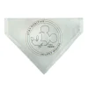 Pet Bandana - Mickey Mouse STAY POSITIVE Line White/Multi Color