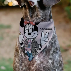 Pet Bandana - Minnie Mouse BE KIND Peace Pose Pinks