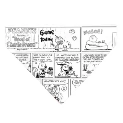 Pet Bandana - PEANUTS Good Ol Charlie Brown Comic Scene Blocks White/Black
