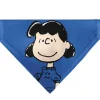 Pet Bandana - Peanuts Lucy van Pelt Smiling Face Pose Blue