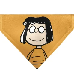 Pet Bandana - Peanuts Marcie Smiling Face Pose Yellow