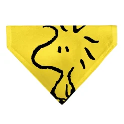Pet Bandana - Peanuts Woodstock Pose Yellow