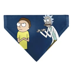 Pet Bandana - Rick and Morty Arms Crossed Pose Blue