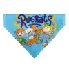 Pet Bandana - RUGRATS Four Character Group Pose and Title Logo Light Blue