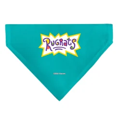 Pet Bandana - Rugrats Kids Group Pose and Title Logo Blue