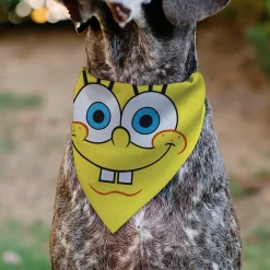 Pet Bandana - SpongeBob SquarePants Face Close-Up Yellow
