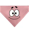 Pet Bandana - SpongeBob SquarePants Patrick Star Character Close-Up Pink