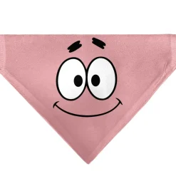 Pet Bandana - SpongeBob SquarePants Patrick Star Character Close-Up Pink
