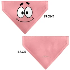 Pet Bandana - SpongeBob SquarePants Patrick Star Character Close-Up Pink