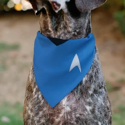 Pet Bandana - Star Trek Original Series Blue Uniform Print