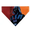 Pet Bandana - Star Wars VADER Text and Pop Art Pose Red/Orange/Black