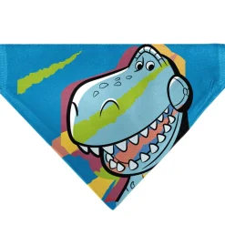 Pet Bandana - Toy Story Rex Pop Art Pose Blue/Multi Color