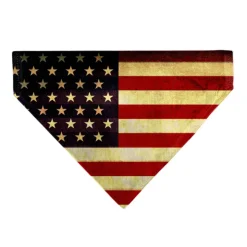 Pet Bandana - Vintage US Flag Repeat