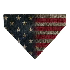 Pet Bandana - Vintage US Flag Stretch