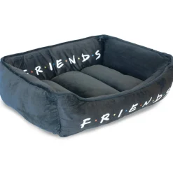 Pet Bed - FRIENDS Black White Multi Color