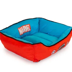 Pet Bed - Marvel Captain America Blue Black Red