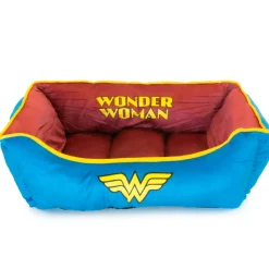Pet Bed - Wonder Woman Dark Red Yellow Dark Blue