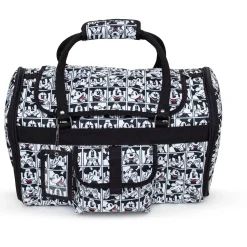 Pet Carrier - Mickey Mouse Expression Blocks White/Black/Red