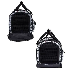 Pet Carrier - Mickey Mouse Expression Blocks White/Black/Red