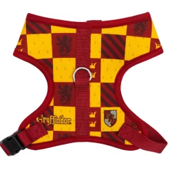 Pet Harness - Harry Potter Gryffindor Checker Burgundy/Yellow