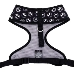 Pet Harness - The Nightmare Before Christmas Jack Expressions All Over Black/White