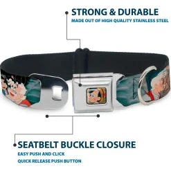 Pinochio Puppet Full Color Tan Seatbelt Buckle Collar - PINOCCHIO/Jiminy Cricket Workshop Tools