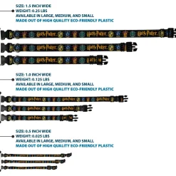 Plastic Clip Collar - HARRY POTTER Houses