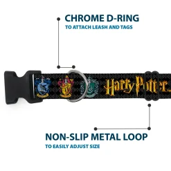 Plastic Clip Collar - HARRY POTTER Houses