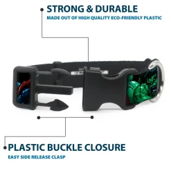 Plastic Clip Collar - Marvel Universe Superheroes Stacked