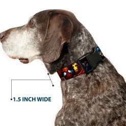 Plastic Clip Collar - Marvel Universe Superheroes Stacked