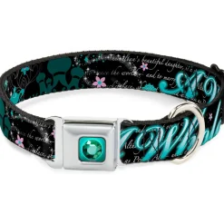 Princess Gem Full Color Turquoise Seatbelt Buckle Collar - Aladdin A WHOLE NEW WORLD/Story Script