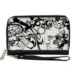 PU Zip Around Wallet Rectangle - BD Chaos