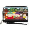 PU Zip Around Wallet Rectangle - South Park Privacy Tour Boys Group Scene