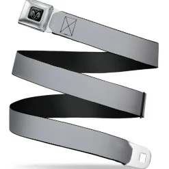 Ram Seatbelt Belt - Silver Webbing
