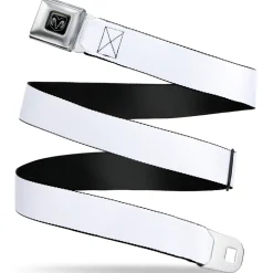 Ram Seatbelt Belt - White Webbing