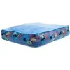 Rectangle Pet Bed - Stitch and Scrump Poses Blue
