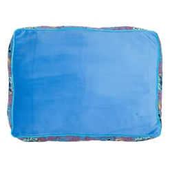 Rectangle Pet Bed - Stitch and Scrump Poses Blue