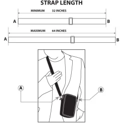 Scooby Doo Bag, Cross Body, Scooby Doo Smiling Face and Spots, Brown, Vegan Leather