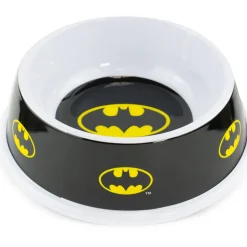 Single Melamine Pet Bowl - 7.5 (16oz) - Batman Black Yellow