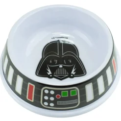 Single Melamine Pet Bowl - 7.5 (16oz) - Star Wars Darth Vader + Utility Belt Bounding Black Gray Multi Color