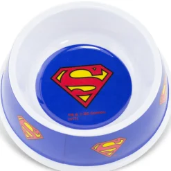 Single Melamine Pet Bowl - 7.5 (16oz) - Superman Shield Blue