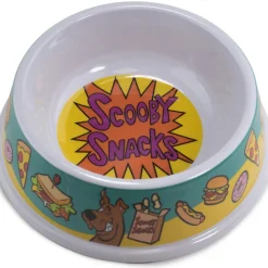 Single Melamine Pet Bowl - 7.5 (16oz) - Scooby Doo SCOOBY SNACKS + Scooby Doo Winking Snacks Scattered