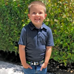 Slytherin Crest Full Color Seatbelt Belt - Draco Malfo Poses DRACO MALFO SLYTHERIN Webbing