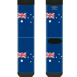 Sock Pair - Polyester - Australia Flags - CREW