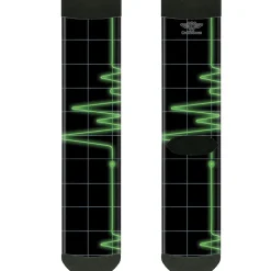 Sock Pair - Polyester - Flatline - CREW